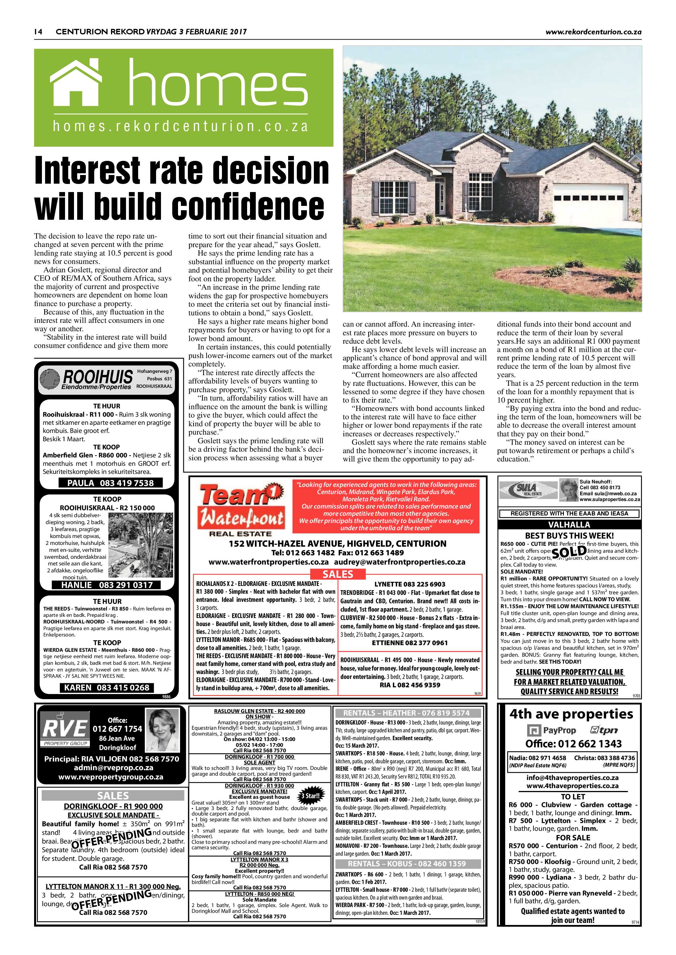 Rekord Centurion 3 February 2017 page 14