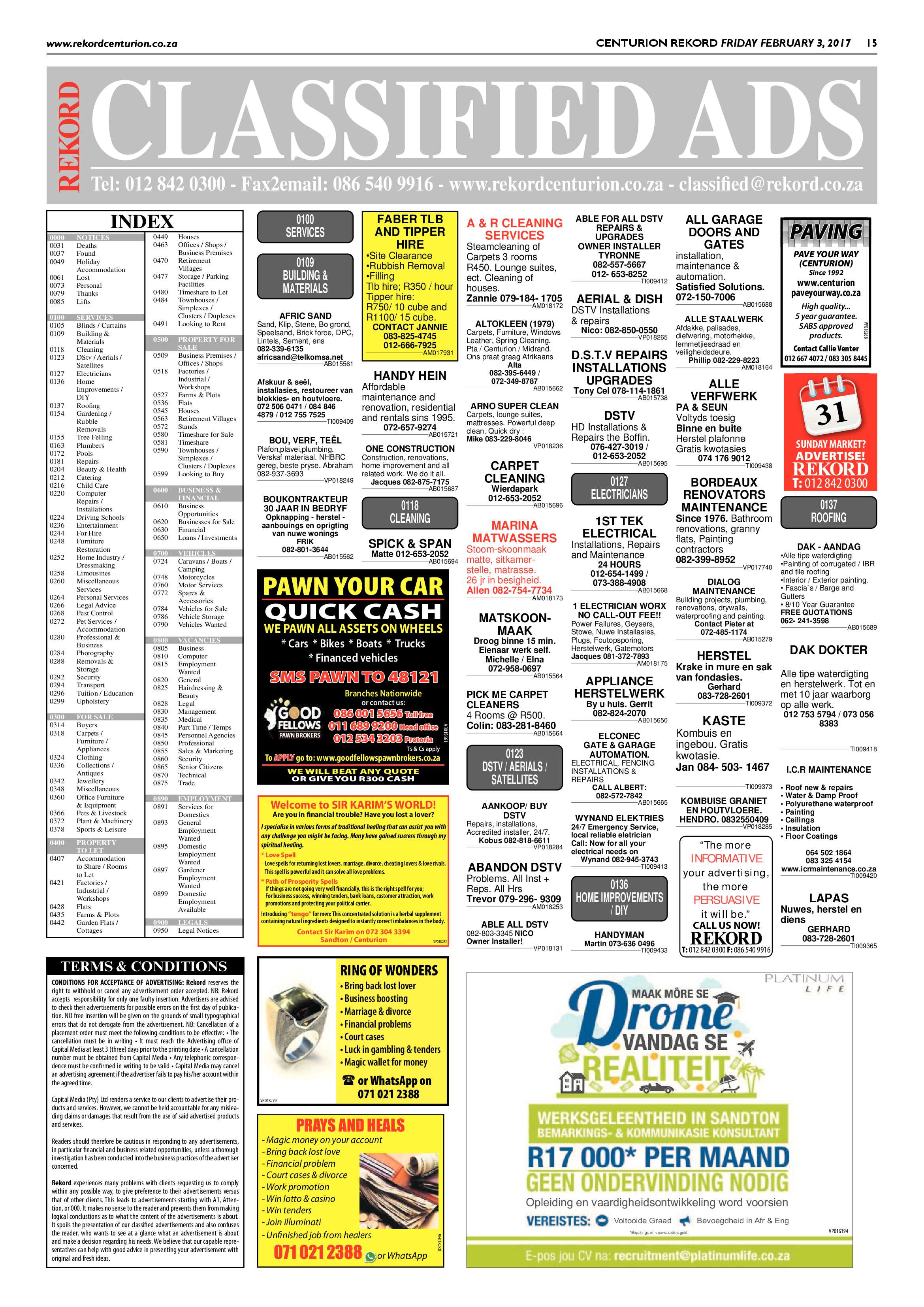 Rekord Centurion 3 February 2017 page 15