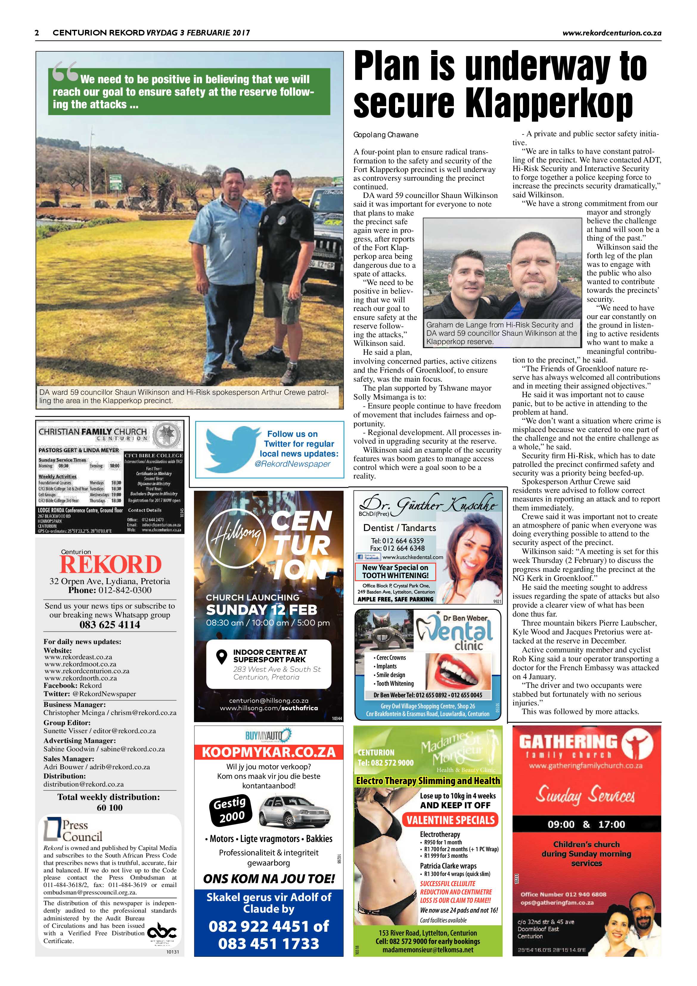 Rekord Centurion 3 February 2017 page 2
