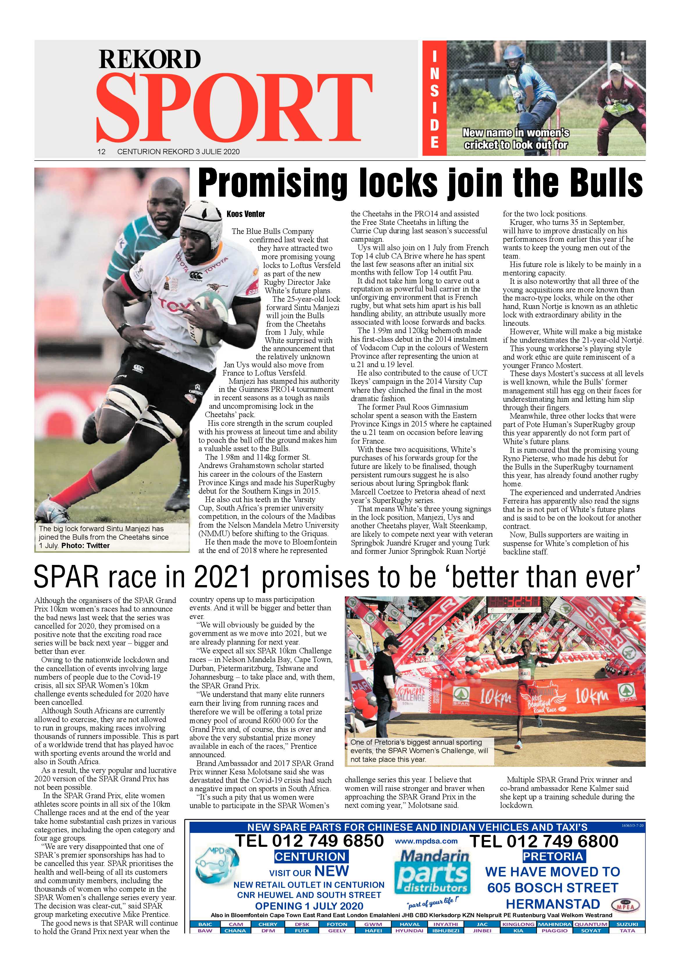 Rekord Centurion 3 July 2020 page 12