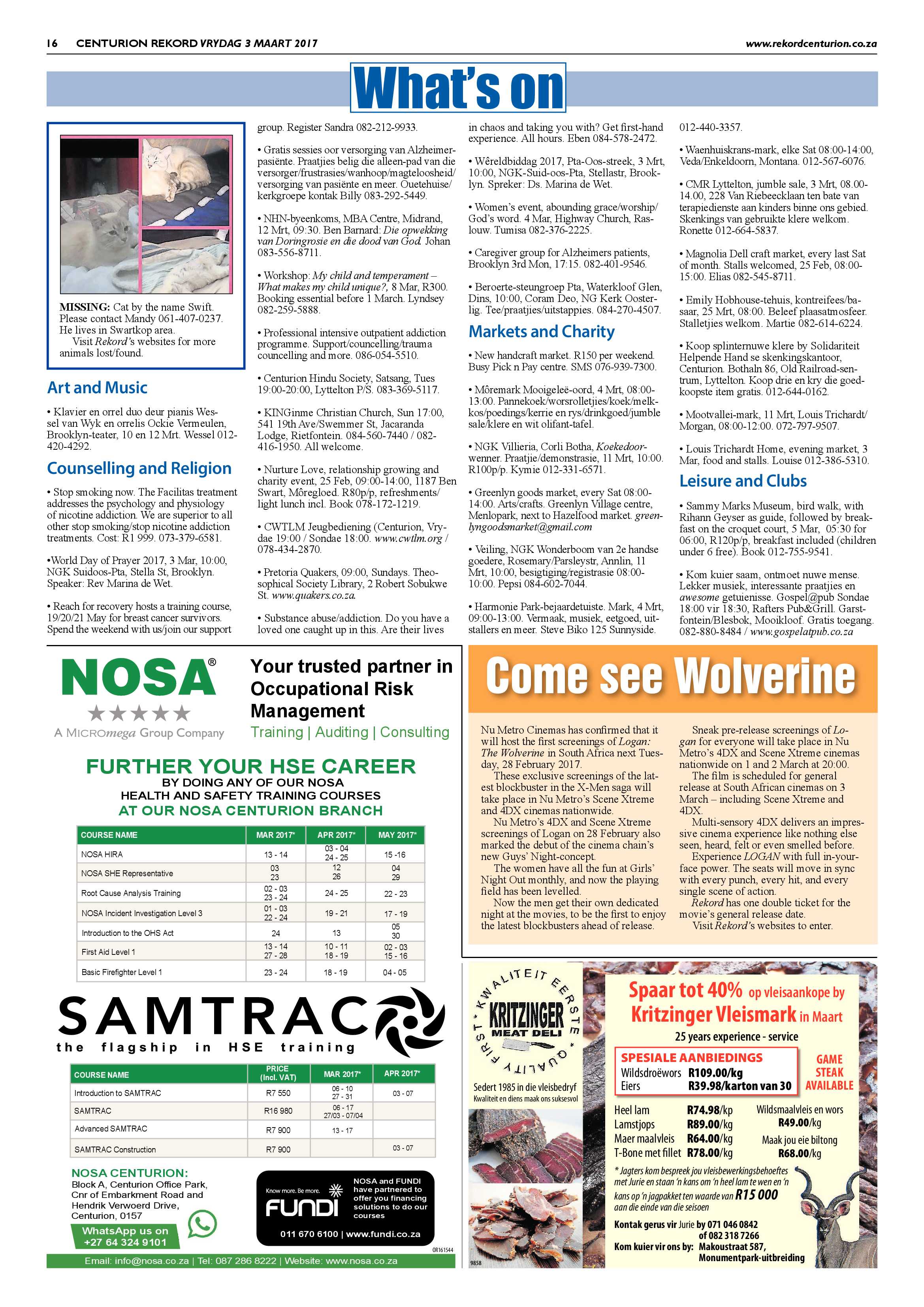 Rekord Centurion 3 March 2017 page 16