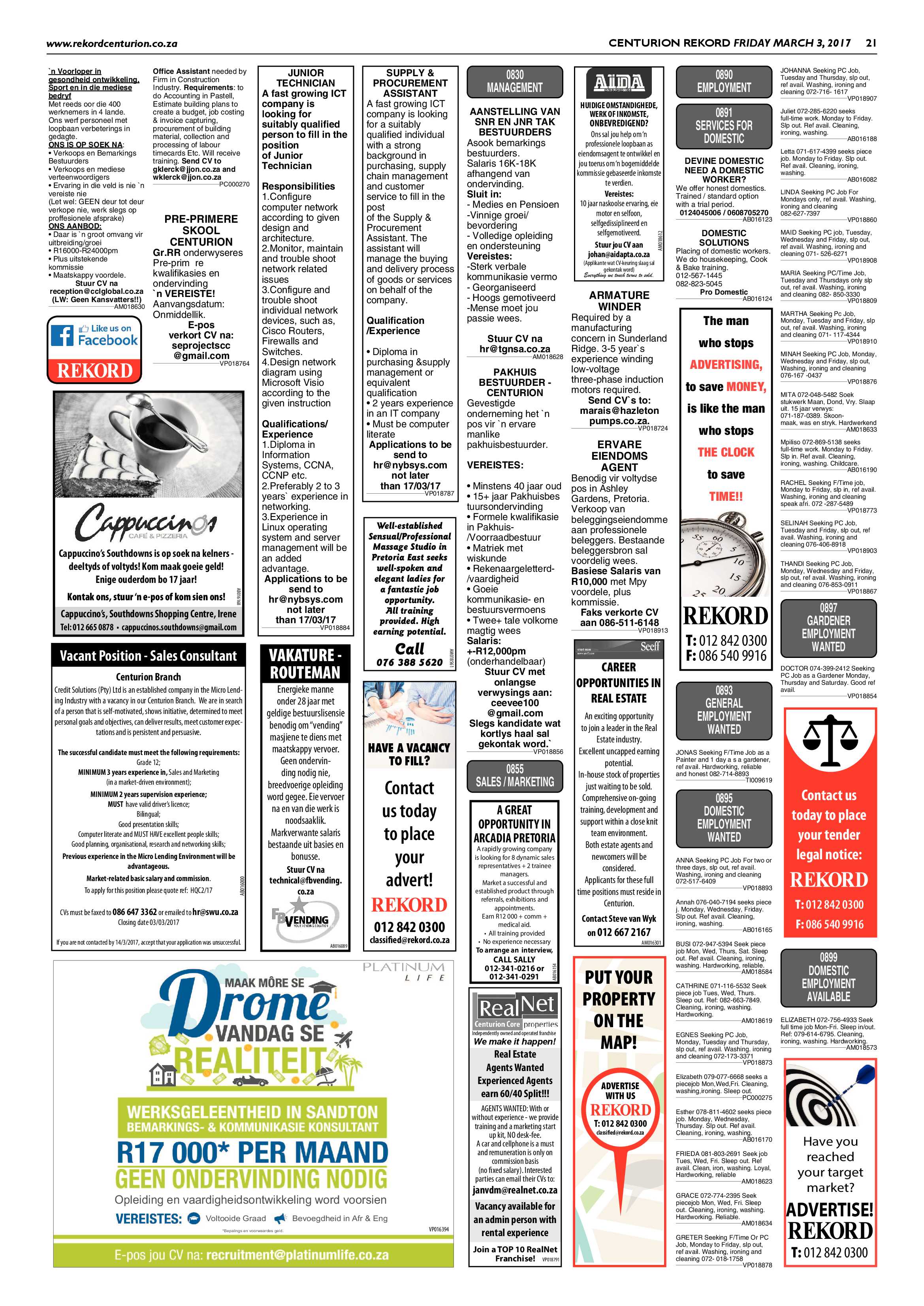 Rekord Centurion 3 March 2017 page 21