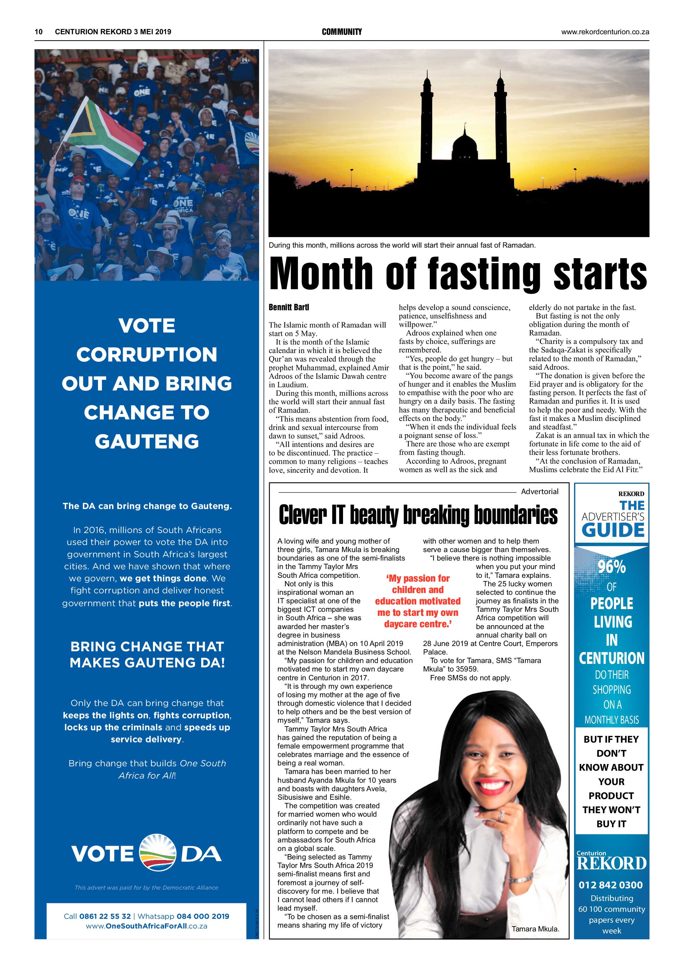Rekord Centurion 3 May 2019 page 10