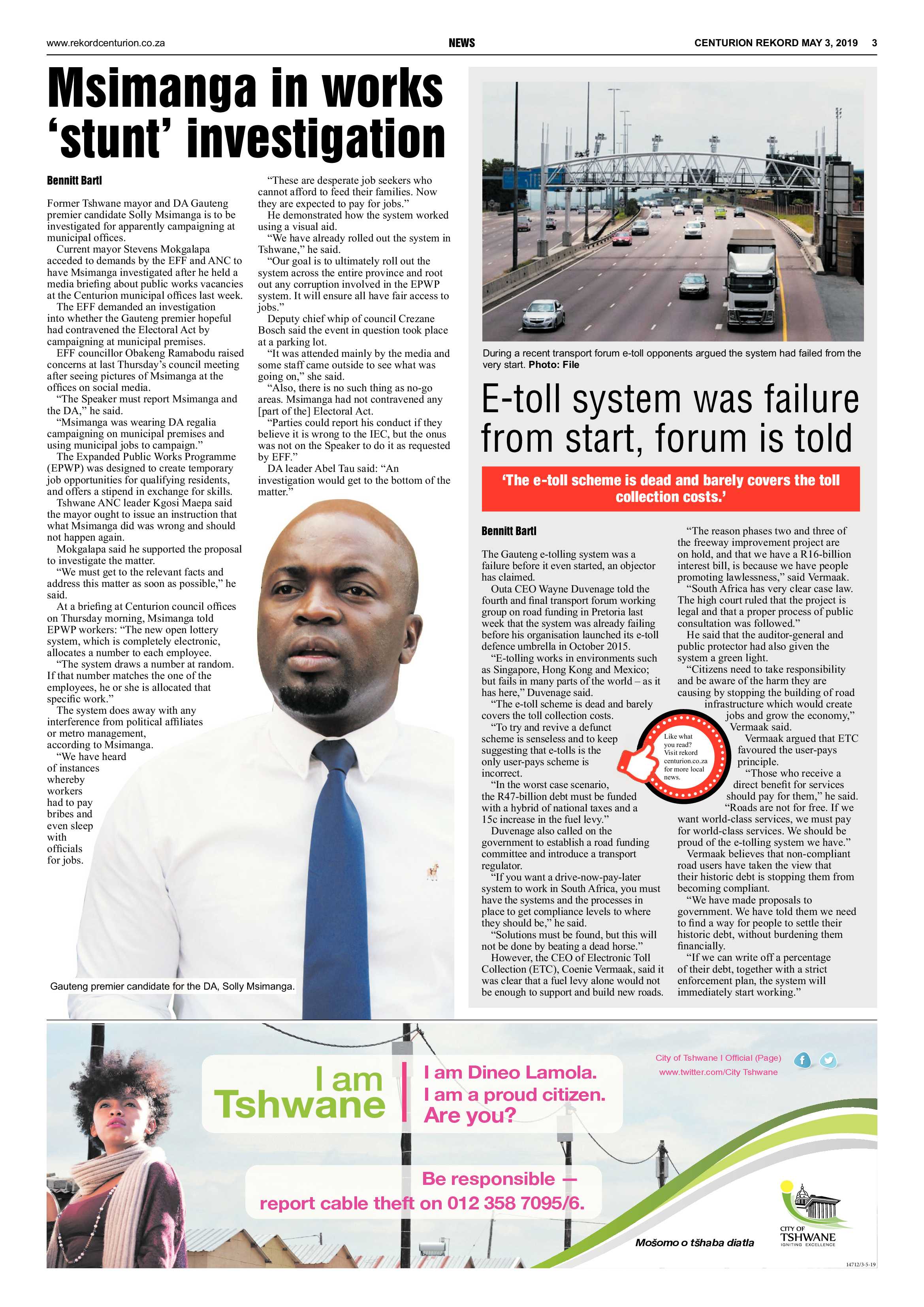 Rekord Centurion 3 May 2019 page 3