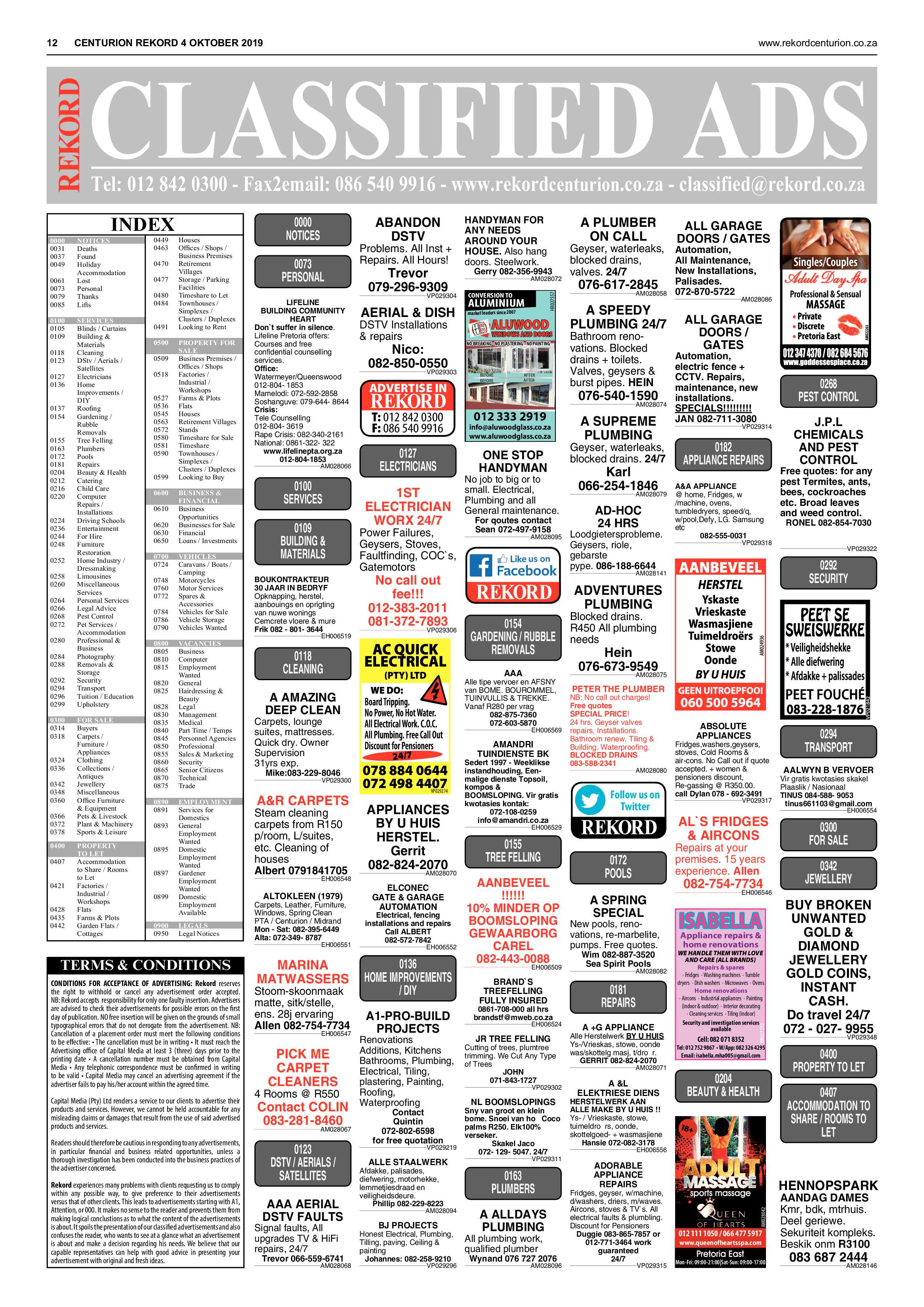 Rekord Centurion 4 October 2019 page 12