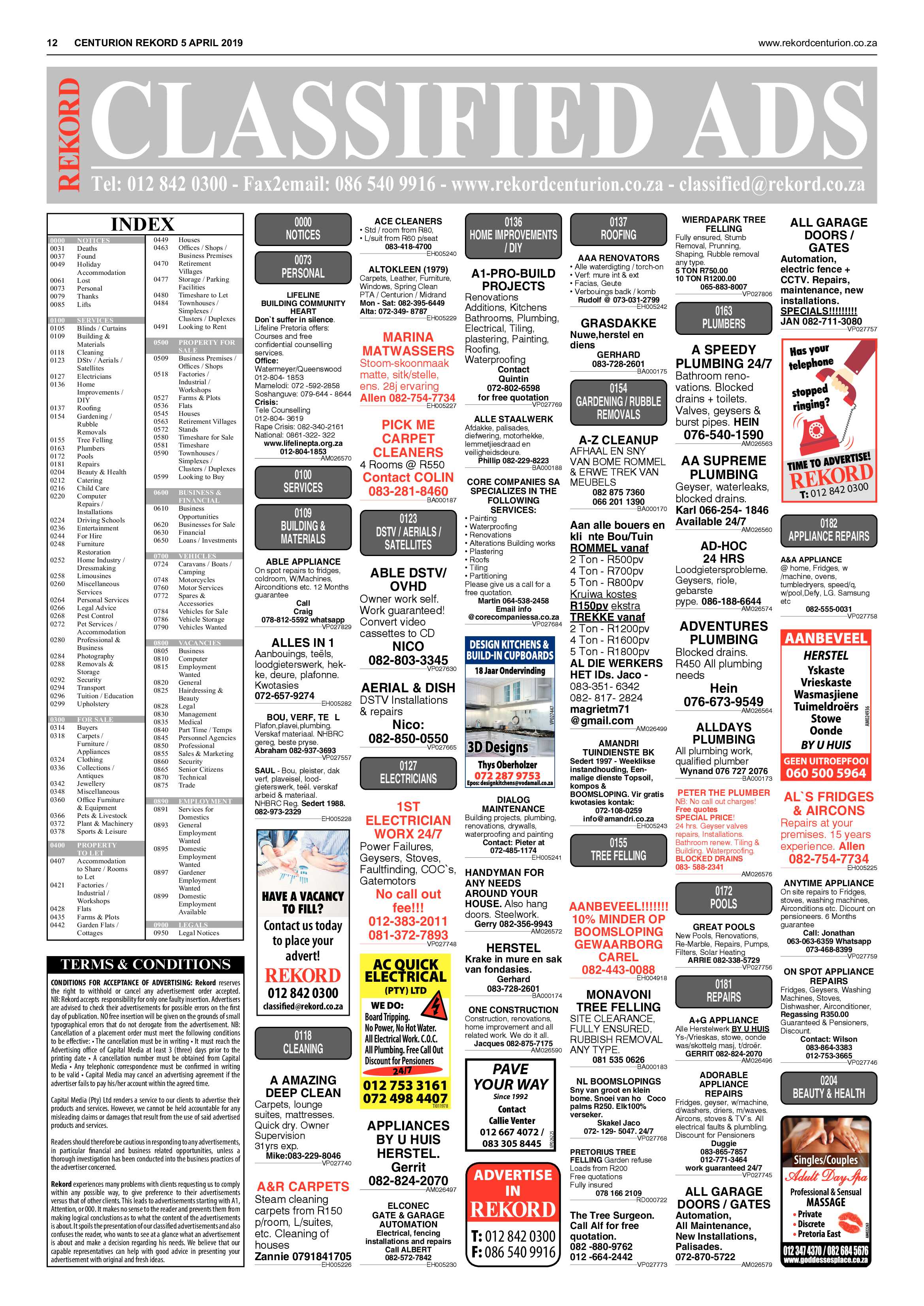 Rekord Centurion 5 April 2019 page 12