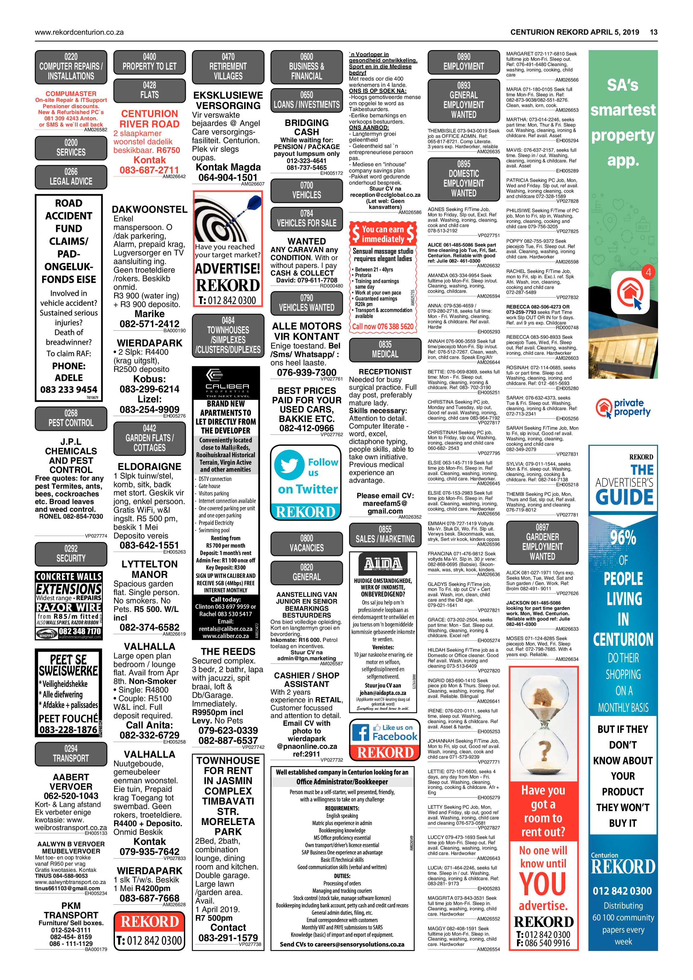Rekord Centurion 5 April 2019 page 13
