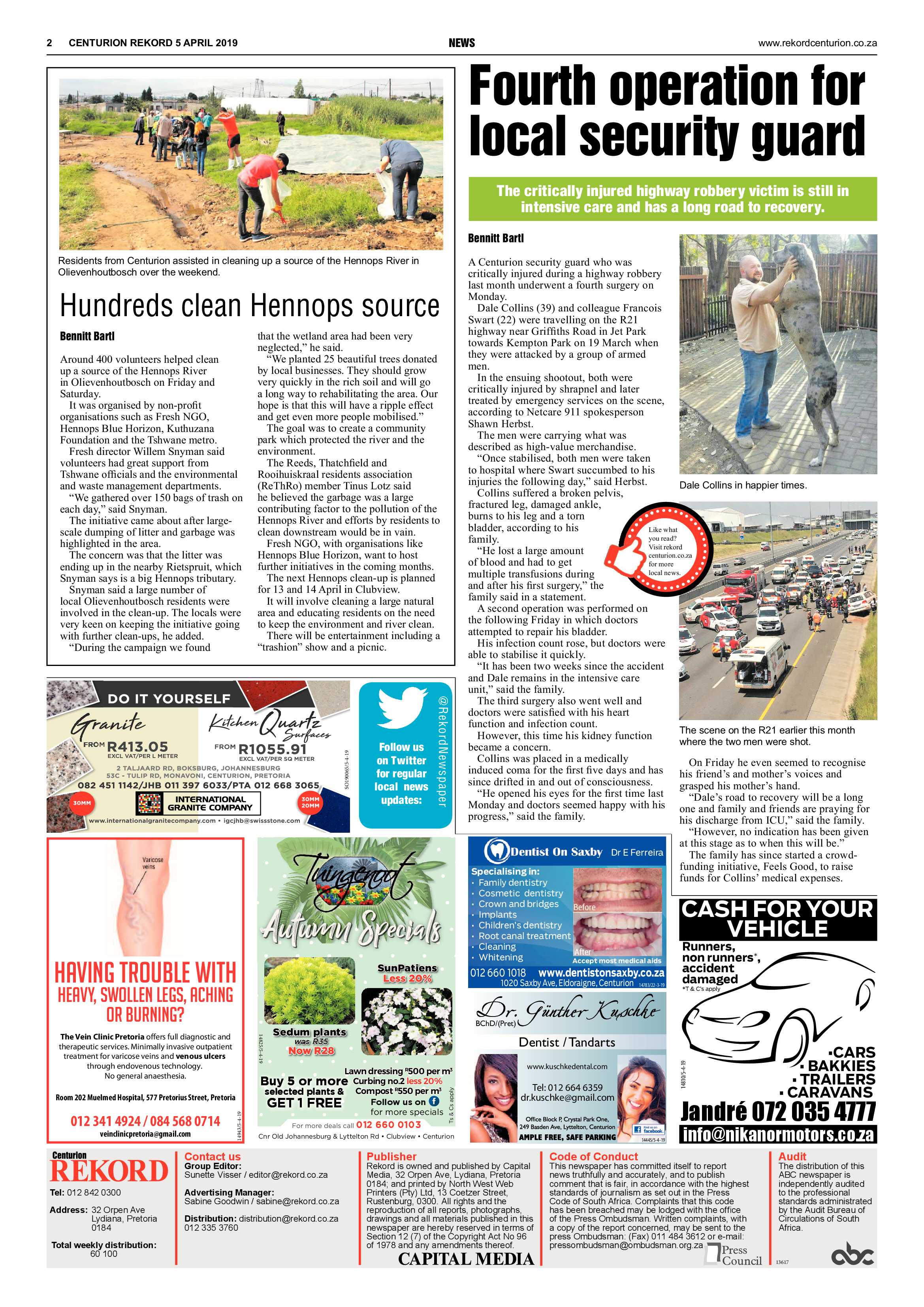 Rekord Centurion 5 April 2019 page 2