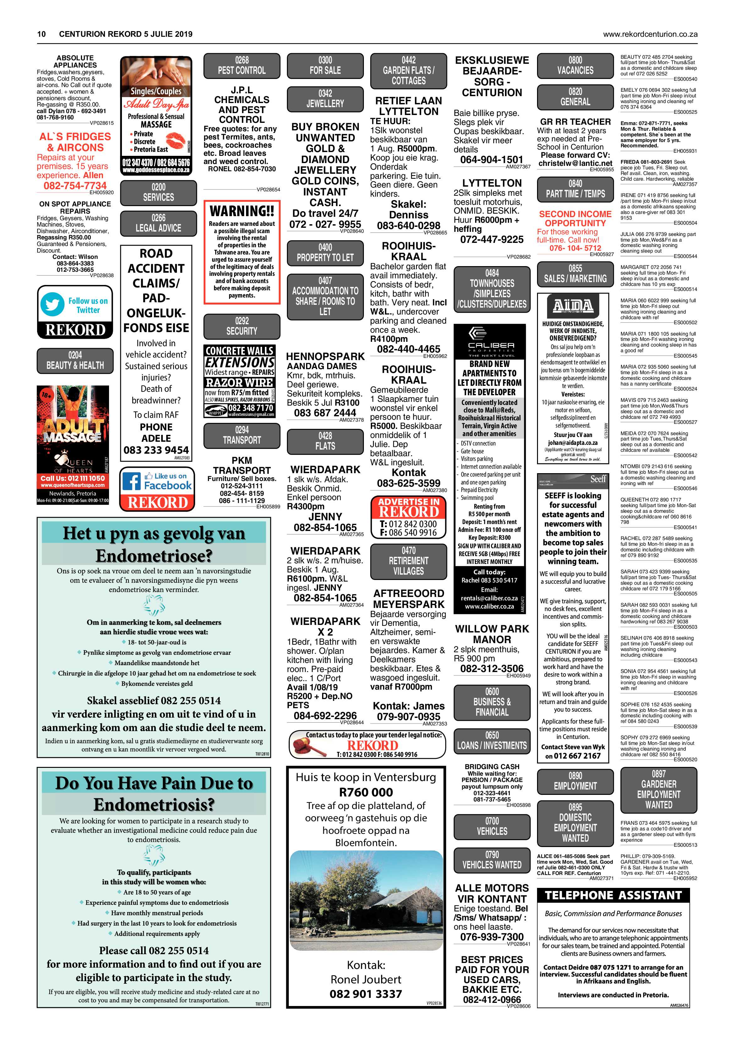 Rekord Centurion 5 July 2019 page 10