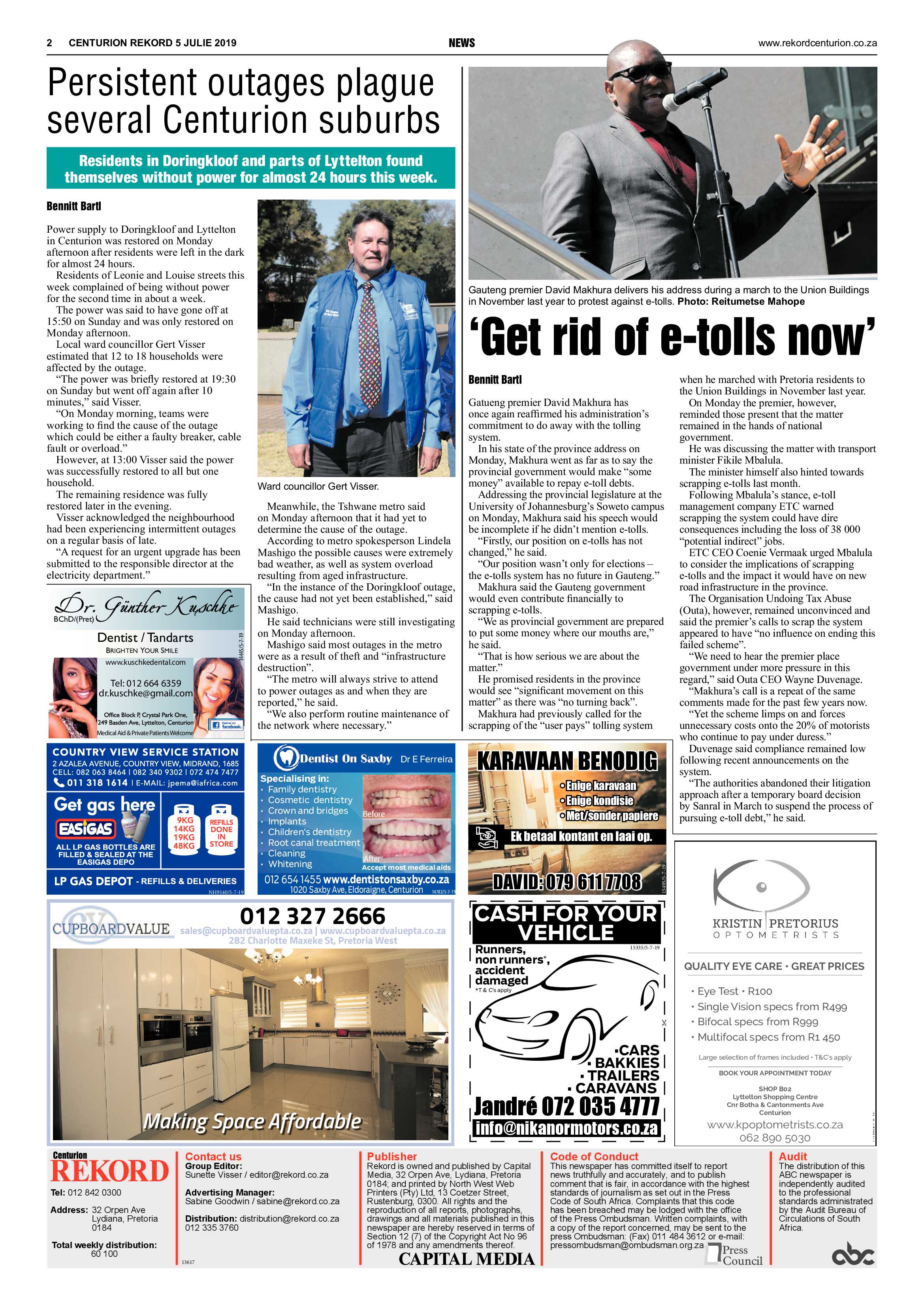 Rekord Centurion 5 July 2019 page 2