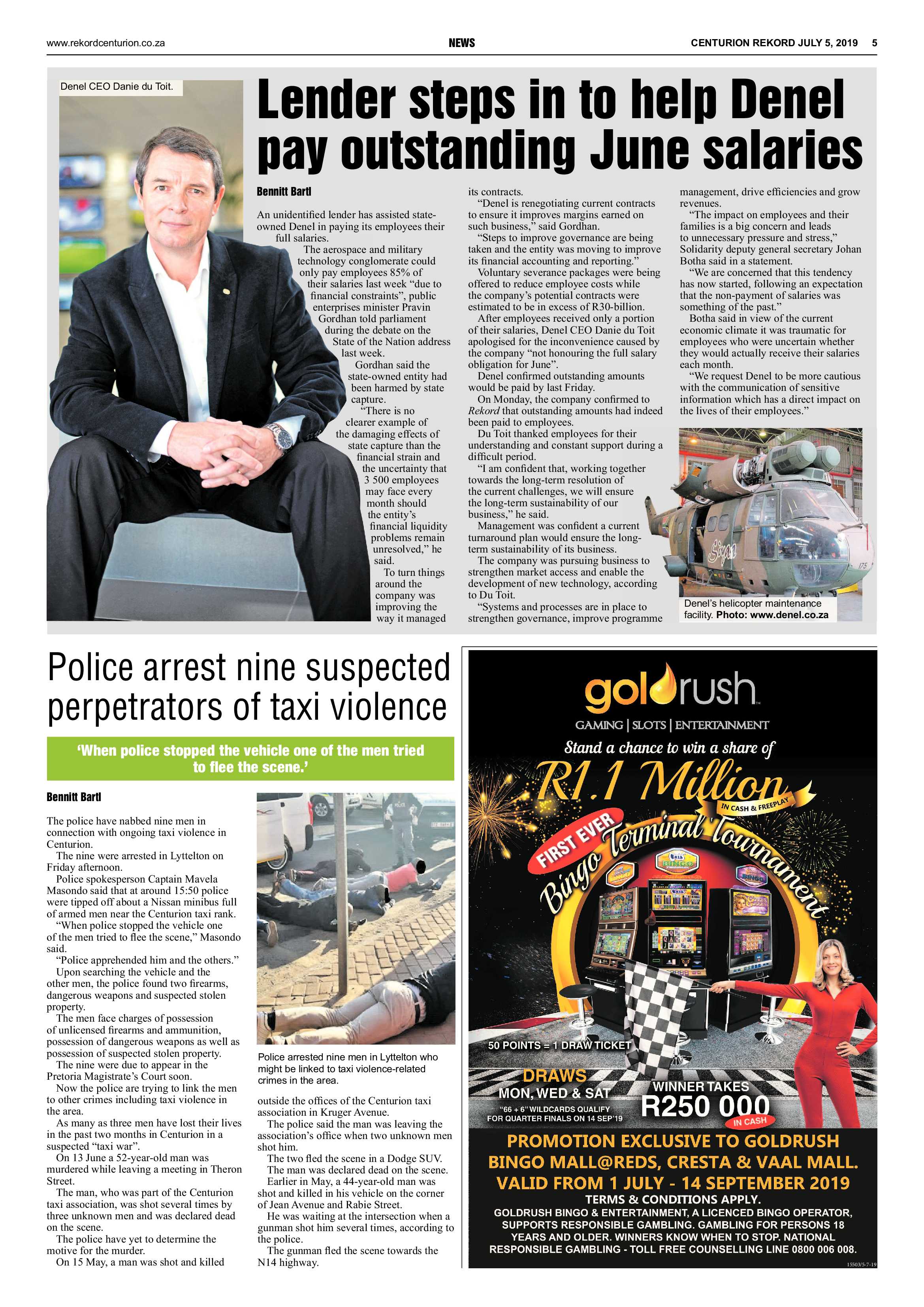 Rekord Centurion 5 July 2019 page 5