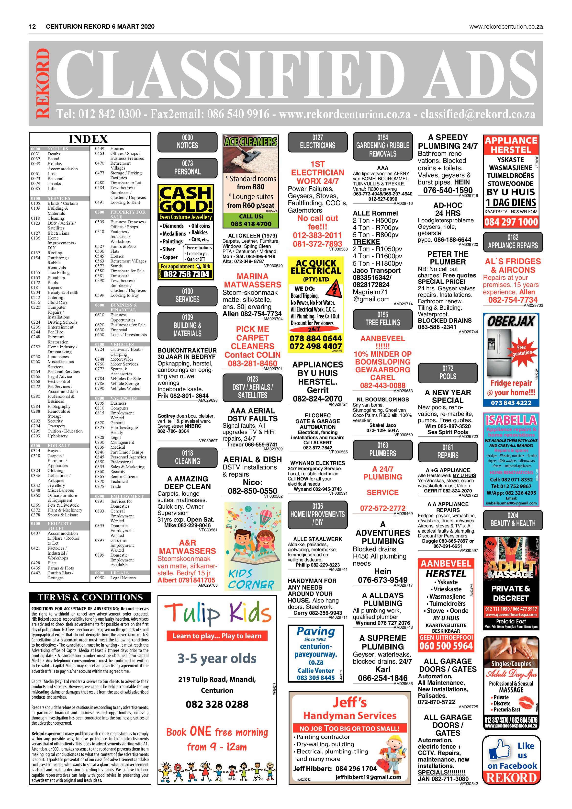 Rekord Centurion 6 March 2020 page 12