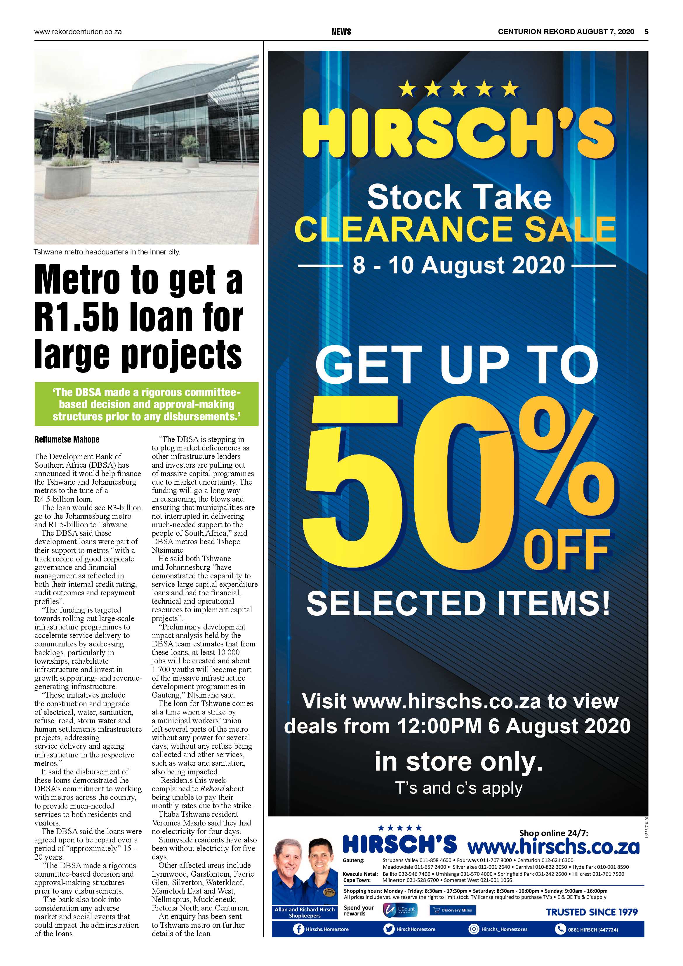 Rekord Centurion 7 August 2020 page 5
