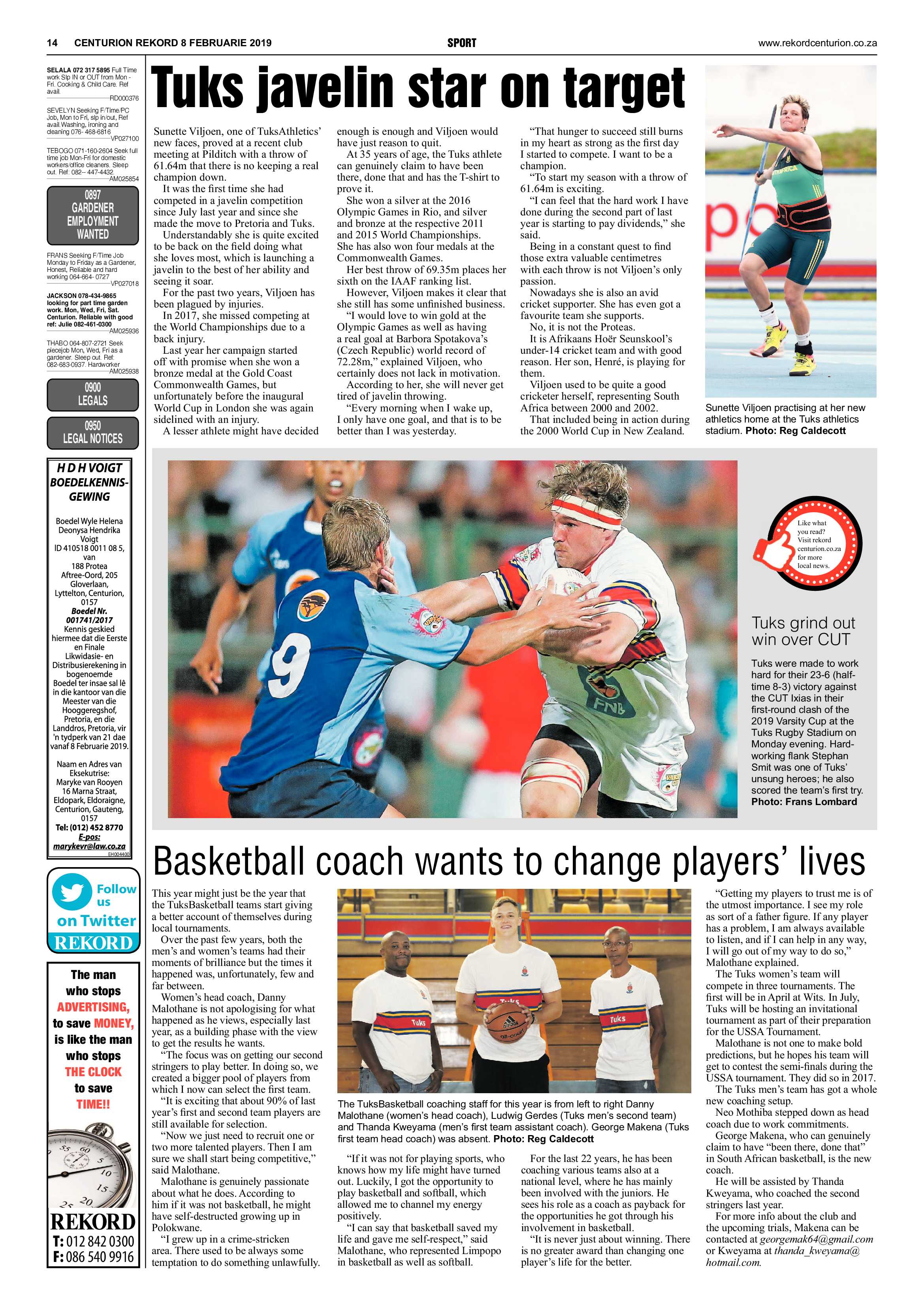 Rekord Centurion 8 February 2019 page 14