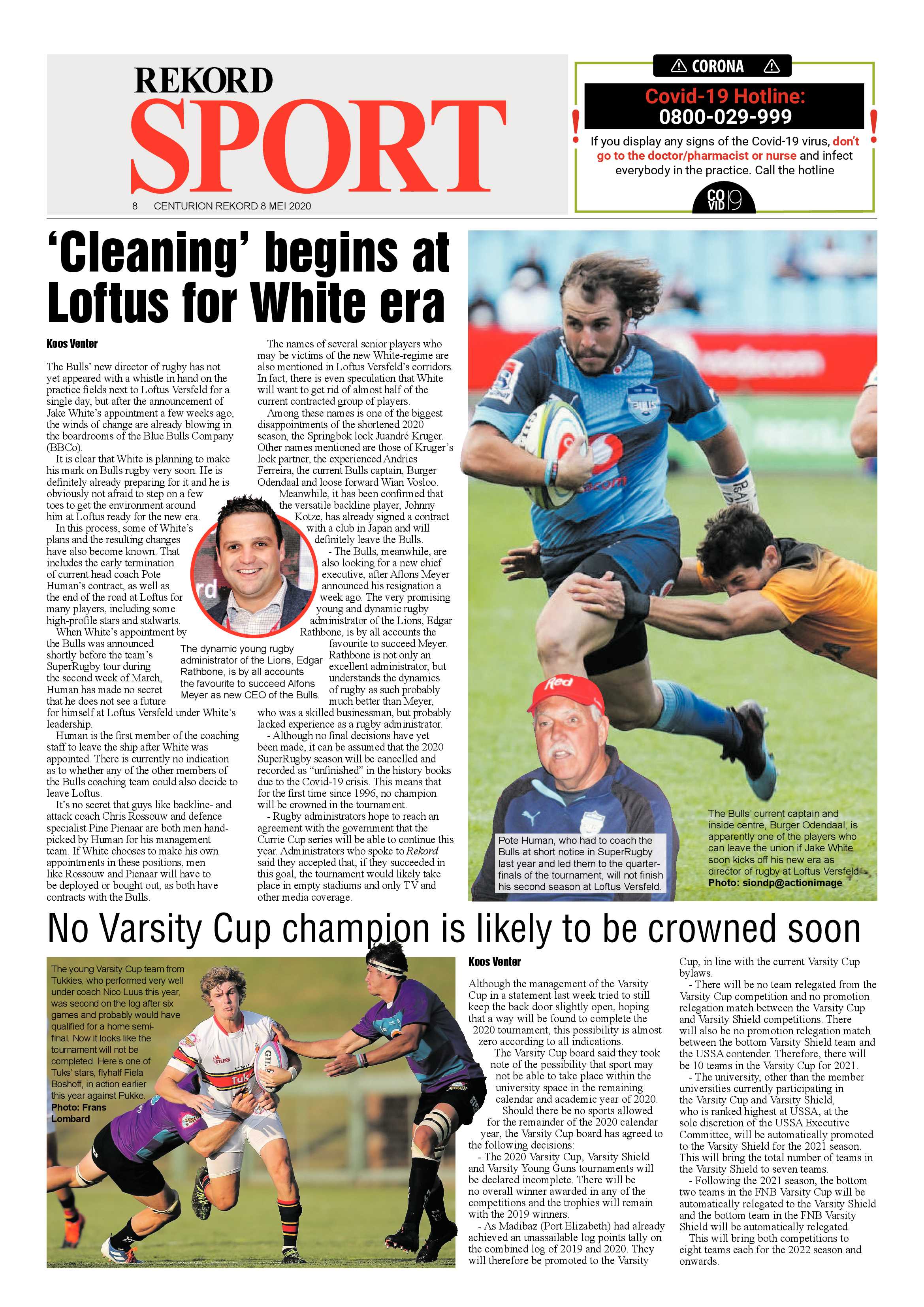 Rekord Centurion 8 May 2020 page 8