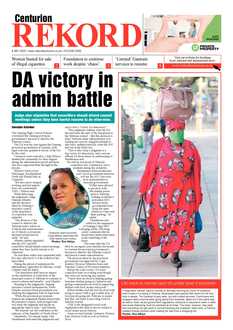 Rekord Centurion 8 May 2020