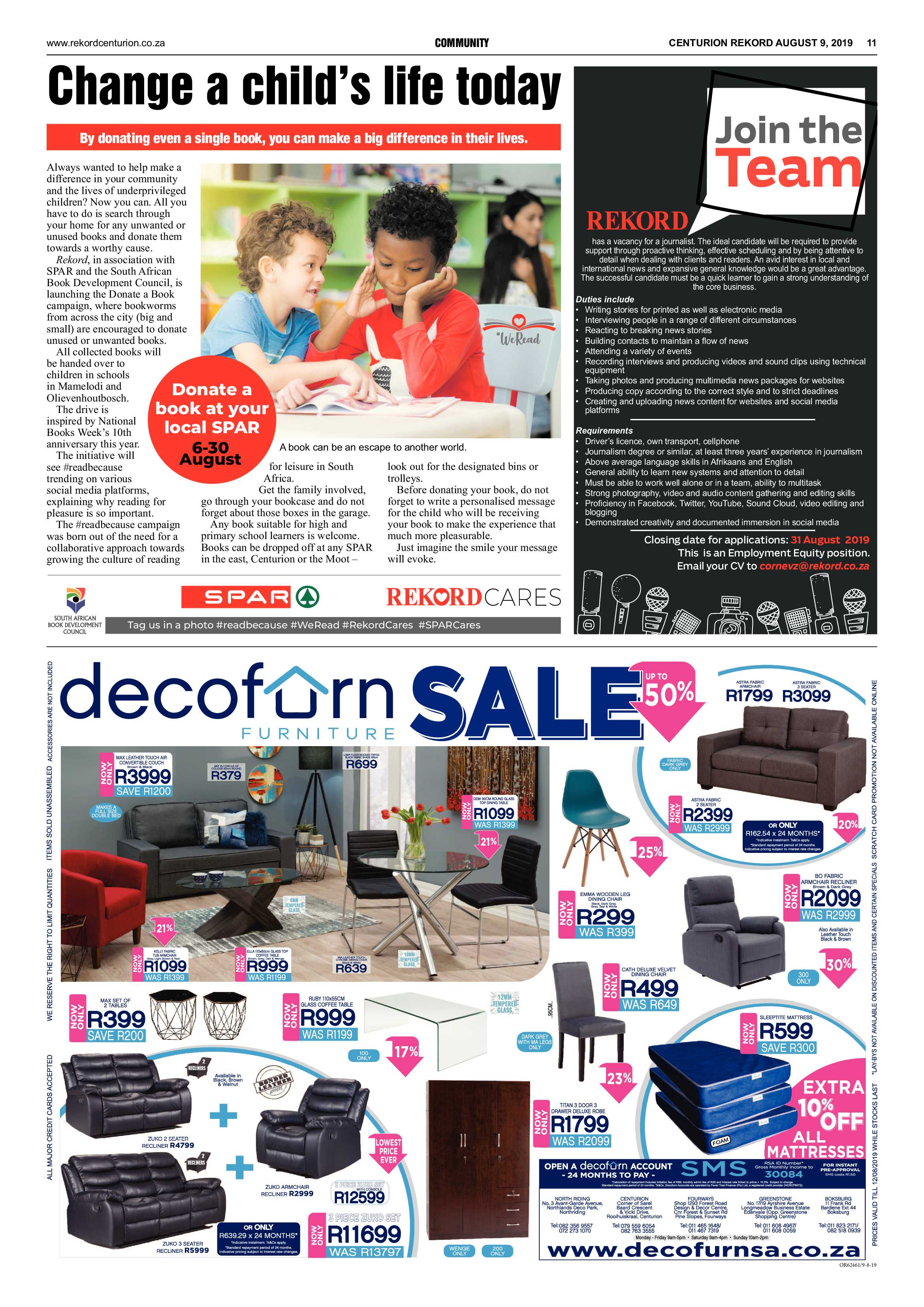 Rekord Centurion 9 August 2019 page 11