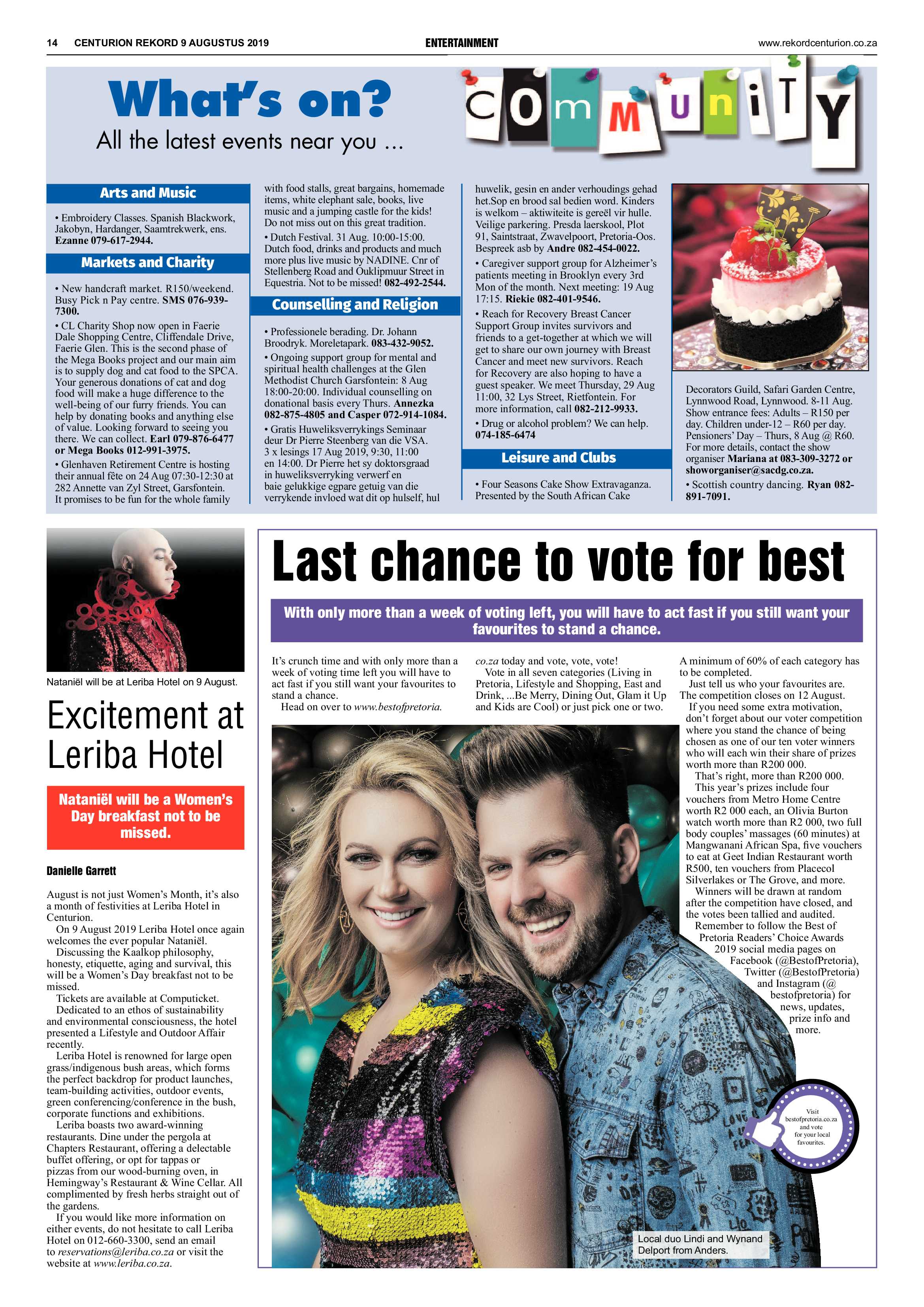 Rekord Centurion 9 August 2019 page 14