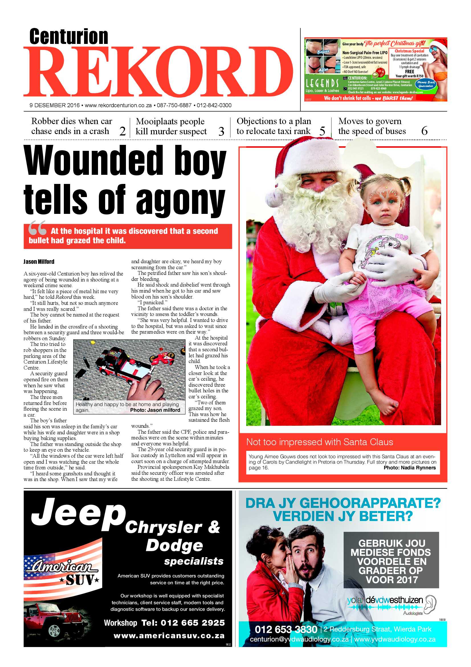 Rekord Centurion 9 December 2016 page 1